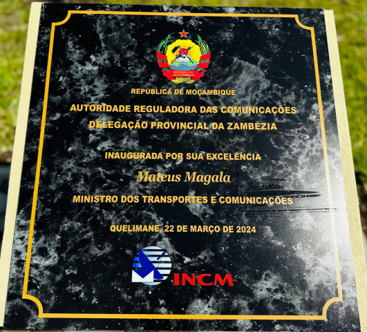 Inauguração das novas Instalações da Delegação Provincial da Zambézia